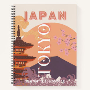 Tokio Japan Reisen Kunst, Kultur und Kultur Notizbuch