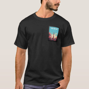 Tokio Japan Reiseplakat T-Shirt