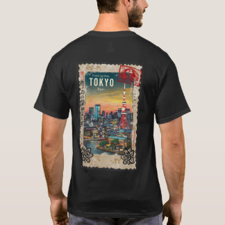 Tokio Japan Reiseplakat T-Shirt