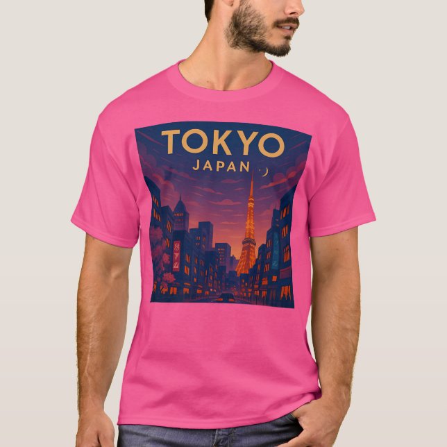 Tokio Japan T-Shirt (Vorderseite)