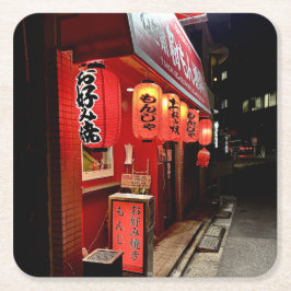 Tokio Japan Takeaway-Restaurant Rechteckiger Pappuntersetzer