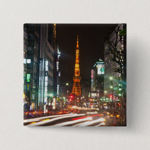 Tokio, Japan. Tokyo Tower ist ein Kommunikations- Button