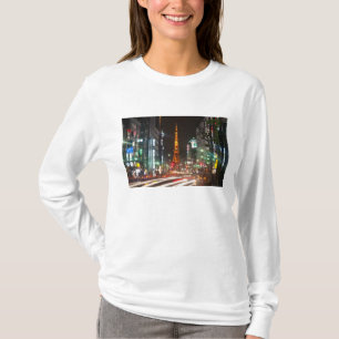 Tokio, Japan. Tokyo Tower ist ein Kommunikations- T-Shirt
