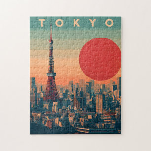 Tokio Japan vintage Puzzle