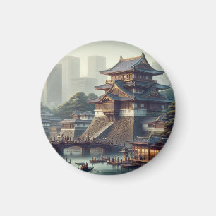 Tokio Kaiserpalast Landschaft Japan Reise Magnet