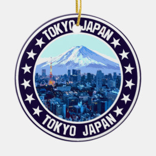 Tokio Keramik Ornament