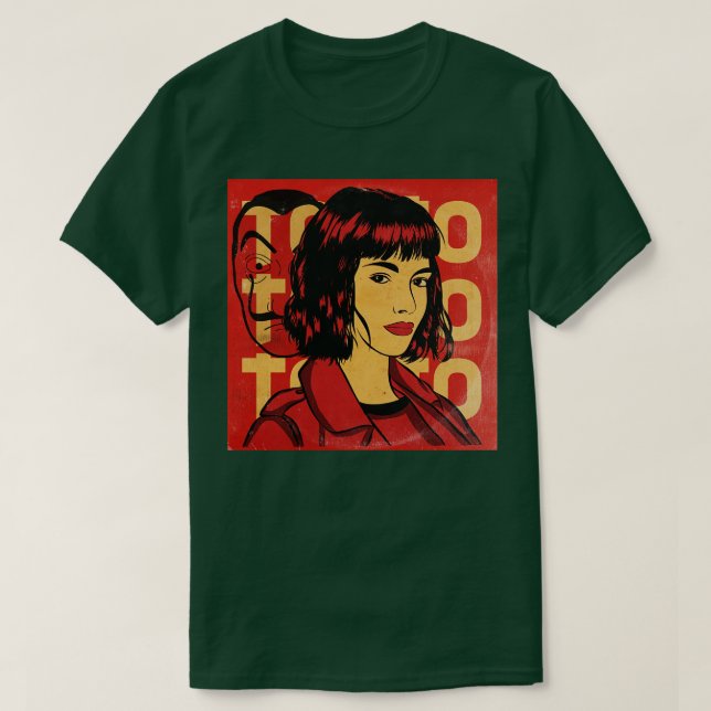 Tokio La Casa de Papel T-Shirt (Design vorne)