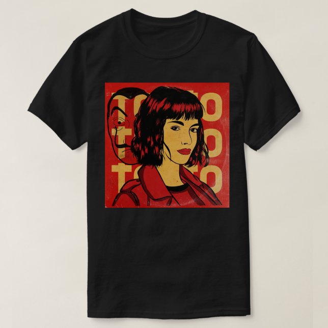 Tokio La Casa de Papel T-Shirt (Design vorne)