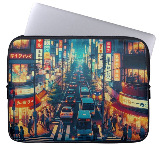 Tokio Laptopschutzhülle (Vorderseite)