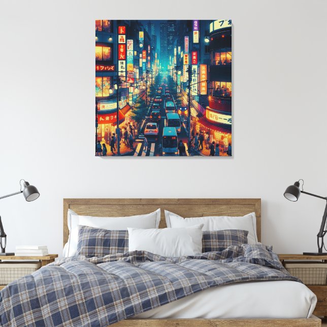 Tokio Leinwanddruck (Insitu (Schlafzimmer))