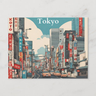 Tokio Postkarte