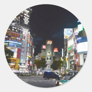 Tokio Runder Aufkleber