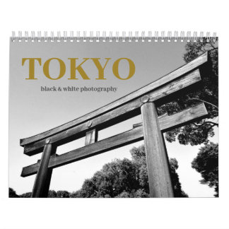 Tokio: Schwarz-Weiß-Fotografie 2027 Kalender