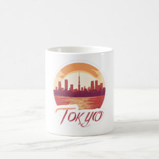 Tokio Stadt  Kaffeetasse
