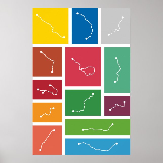 Tokio - Transitpaletten Poster (Vorne)