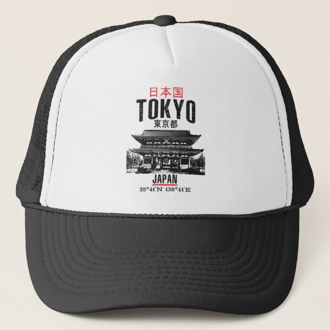 Tokio Truckerkappe (Vorderseite)