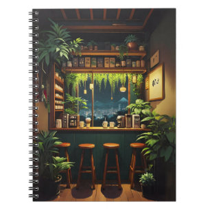 Tokioter Kaffeehaus Notizblock