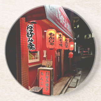 Tokioter Takeaway-Restaurant in Japan Getränkeuntersetzer