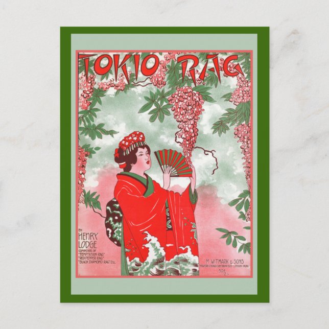 Tokiotragödie Postkarte (Vorderseite)