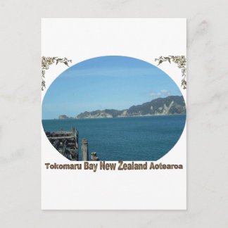 Tokomaru Bay, Ostküste, Neuseeland Aotearoa Postkarte