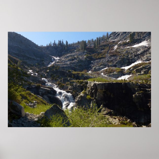 Tokopah Falls I im Sequoia-Nationalpark Poster (Vorne)