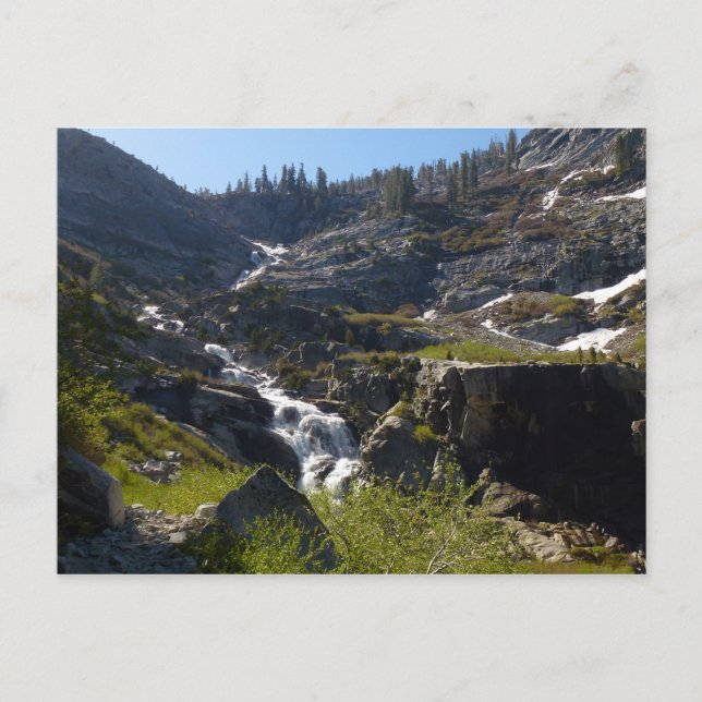 Tokopah Falls I im Sequoia-Nationalpark Postkarte (Vorderseite)