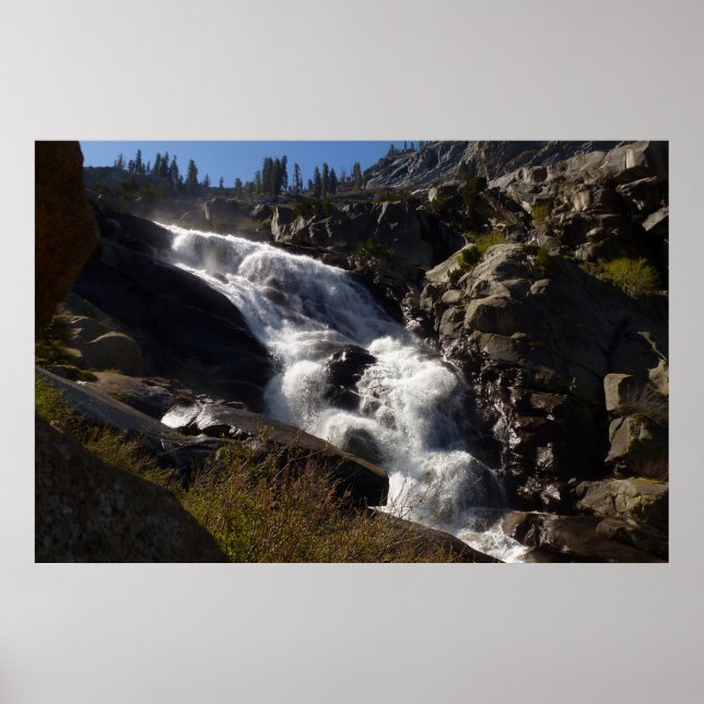 Tokopah Falls II im Sequoia-Nationalpark Poster (Vorne)
