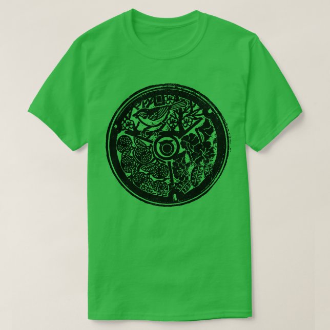 Tokoshima Manhole Cover T-Shirt (Design vorne)