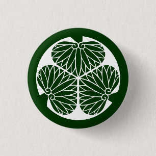 Tokugawa Clan Montag (Wappen) Button