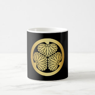 Tokugawa Ieyasu Japanisches Familienwappen Kaffeetasse