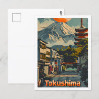 Tokushima Japan Berühmter Reiseort