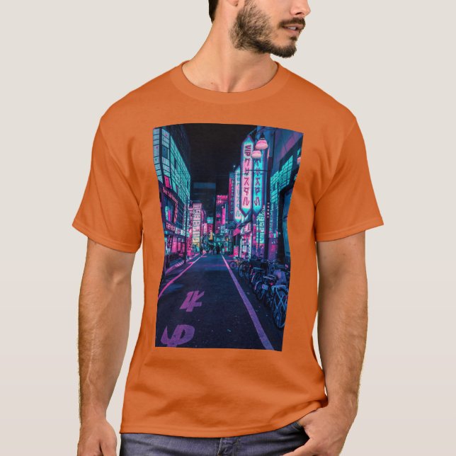 Tokyo A Neon Wonderland Active T-Shirt (Vorderseite)
