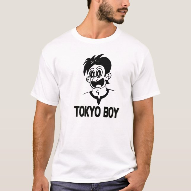 Tokyo Boy (Black Line) T - Shirt (Vorderseite)