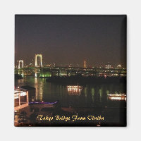 Tokyo-Brücke aus Odaiba, Tokio, Japan