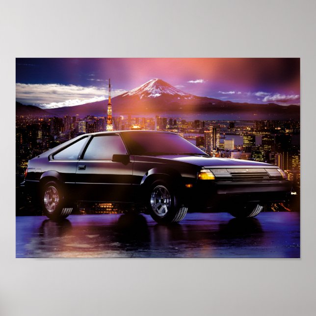 Tokyo Celica Poster (Vorne)