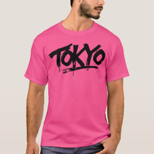 Tokyo City Graffiti Street Art Handstyle Japan Ang T-Shirt