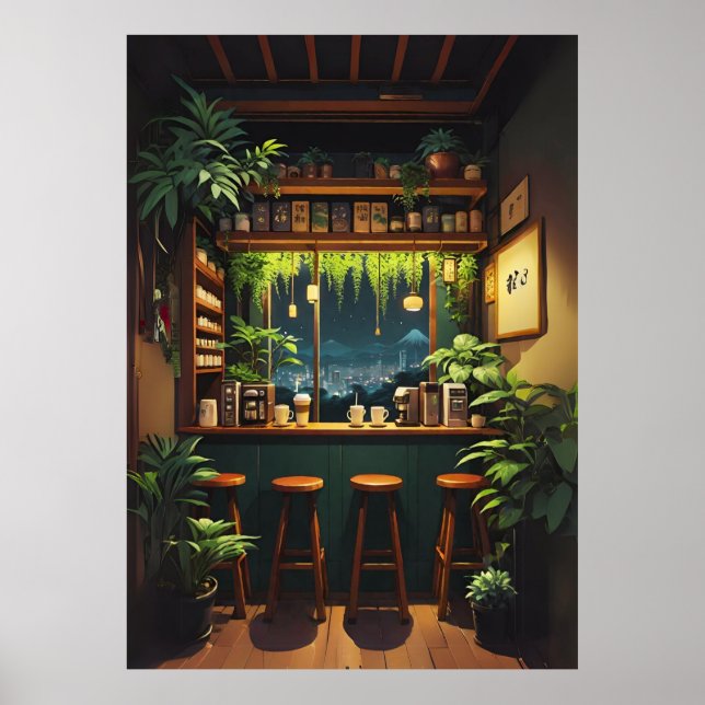 Tokyo Coffee House Poster (Vorne)