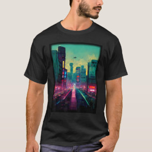 Tokyo Cyberpunks Retro lo-fi indie Japan am besten T-Shirt