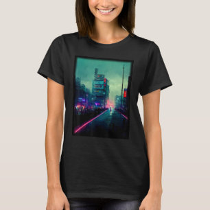 Tokyo Cyberpunks Retro lo fi indie Japan am eheste T-Shirt