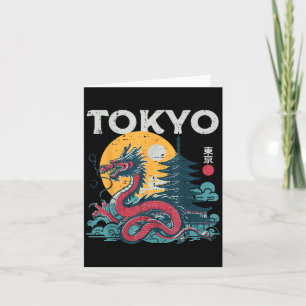 Tokyo Dragon Vintage japanische Mythomen Karte