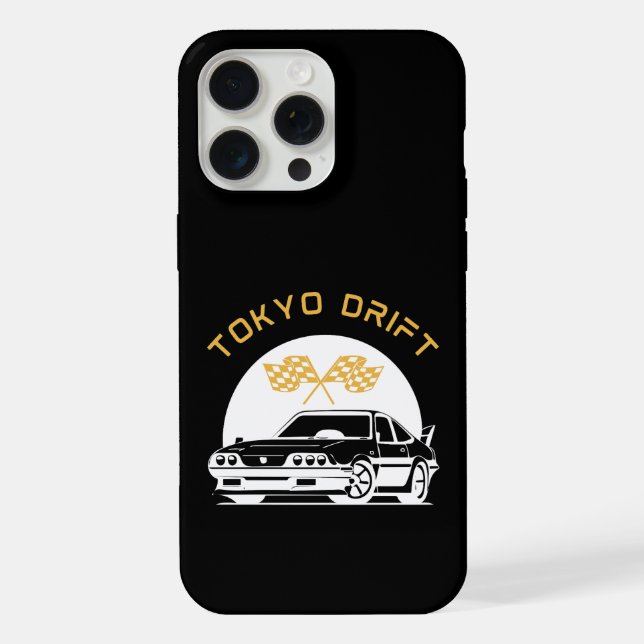 Tokyo Drift iPhone Hülle (Rückseite)
