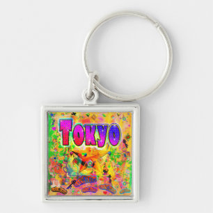 Tokyo Epoch Hour Schlüsselanhänger