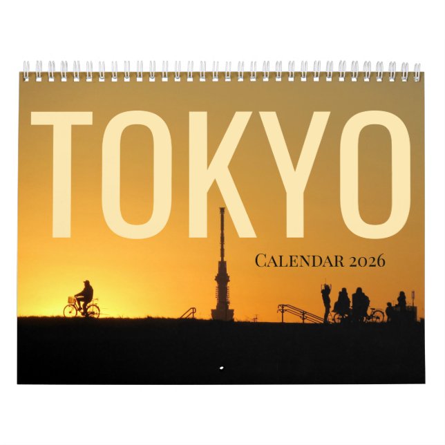 Tokyo-Farbfotografie 2026 Kalender (Titelbild)