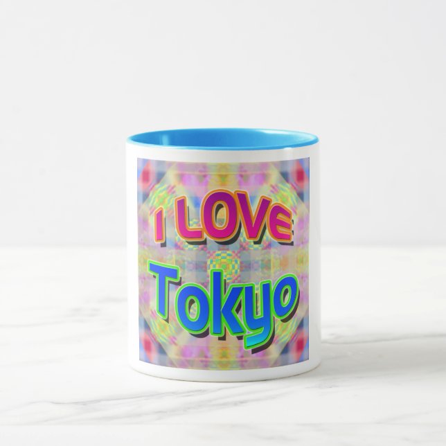 Tokyo Festival 3 "I LIEBE Tokyo" Cup Tasse (Zentrum)