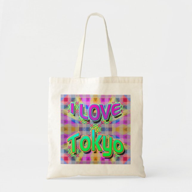 Tōkyō-Festspieltasche 1 "I LIEBE Tokio" Tragetasche (Vorne)