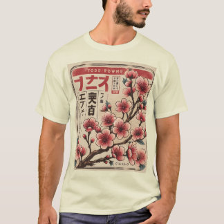 Tokyo Flower Festival Kirschblüten-T-Shirt T-Shirt