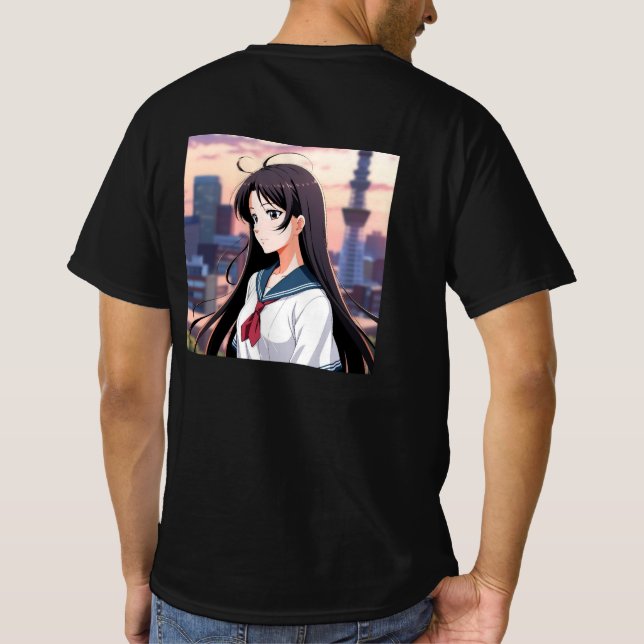 Tokyo Girl T-shirt  (Rückseite)