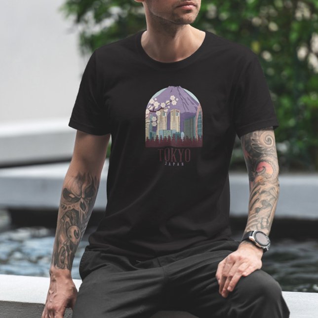 Tokyo Illustration T-Shirt (Von Creator hochgeladen)