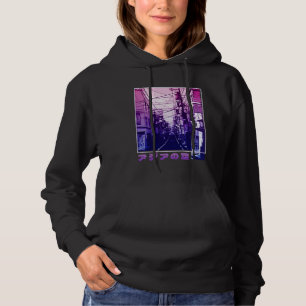 Tokyo Japan Ästhetik Vaporwave Japanisch 90er Stre Hoodie