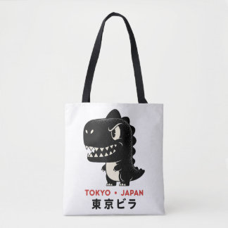 TOKYO JAPAN GODZILLA-TRAGETASCHEN